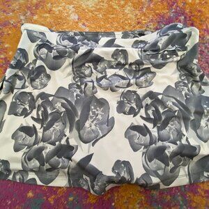 Puma Golf Skirt and shorts - BNWOT, Size L grey floral